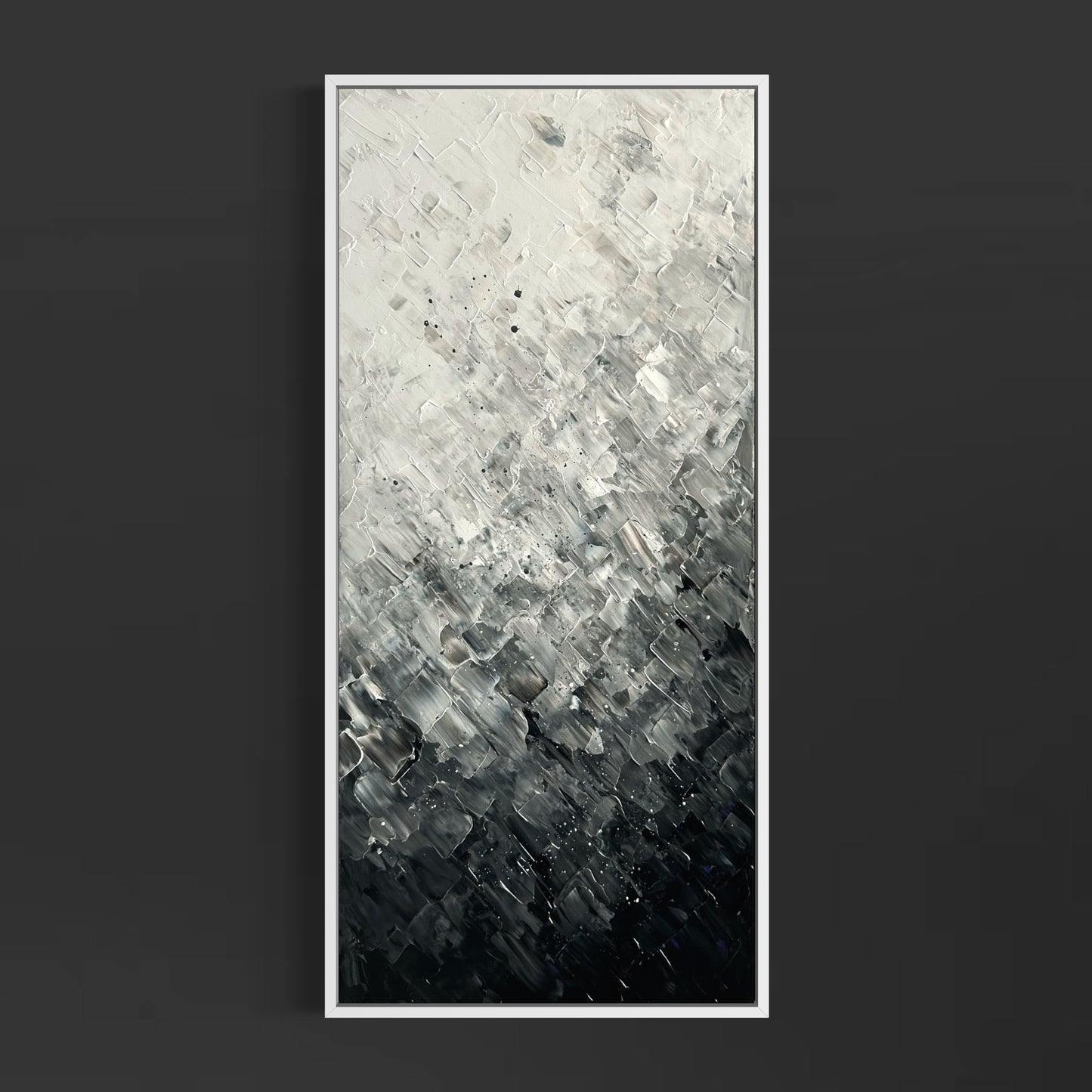 Metal Element - Clarity and Determination Canvas Print (43x19")
