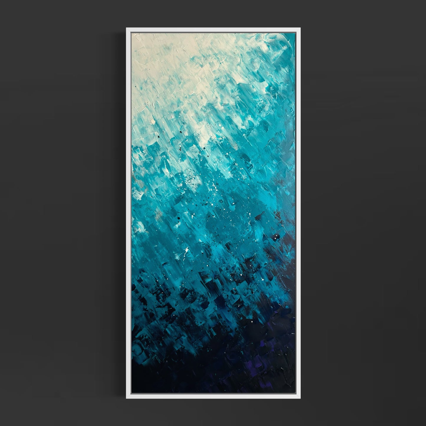 Water Element - Abundance and Fluidity Canvas Print (43x19")