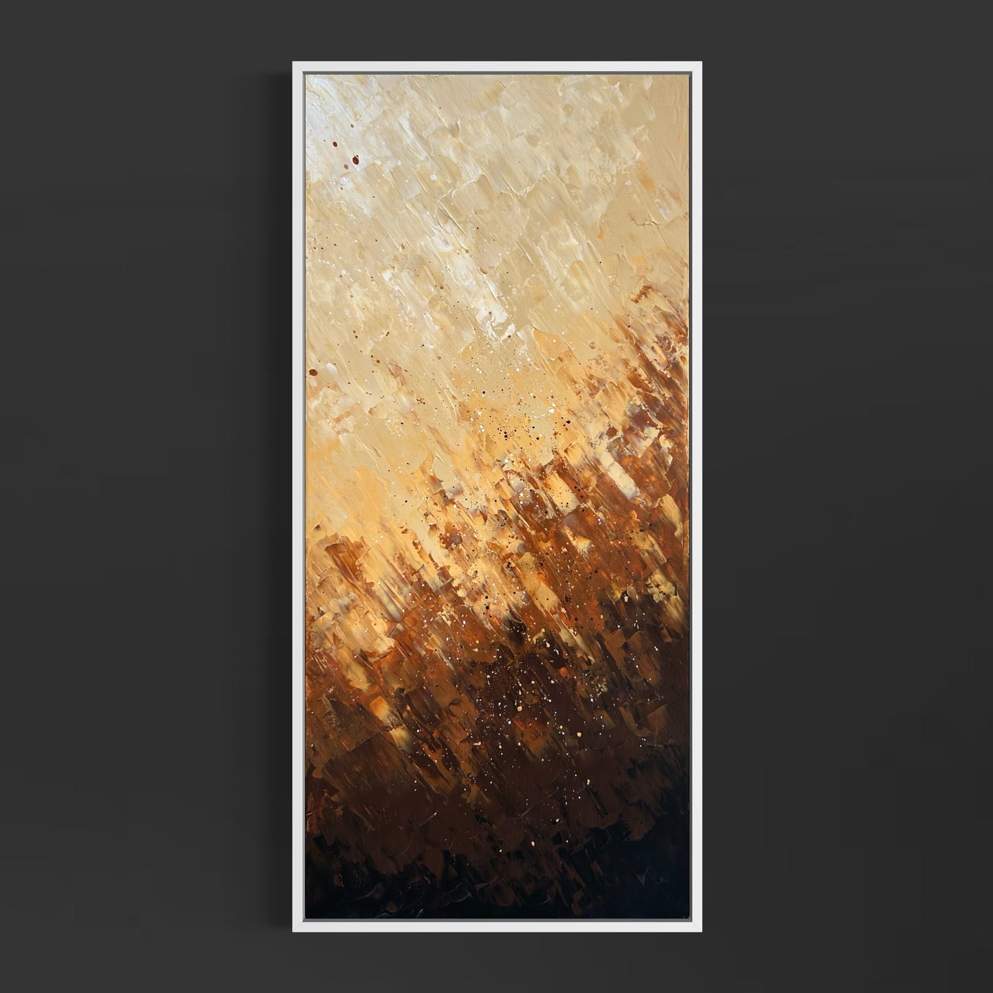 Earth - Stability, Grounding & Nourishment Canvas Print (43x19")