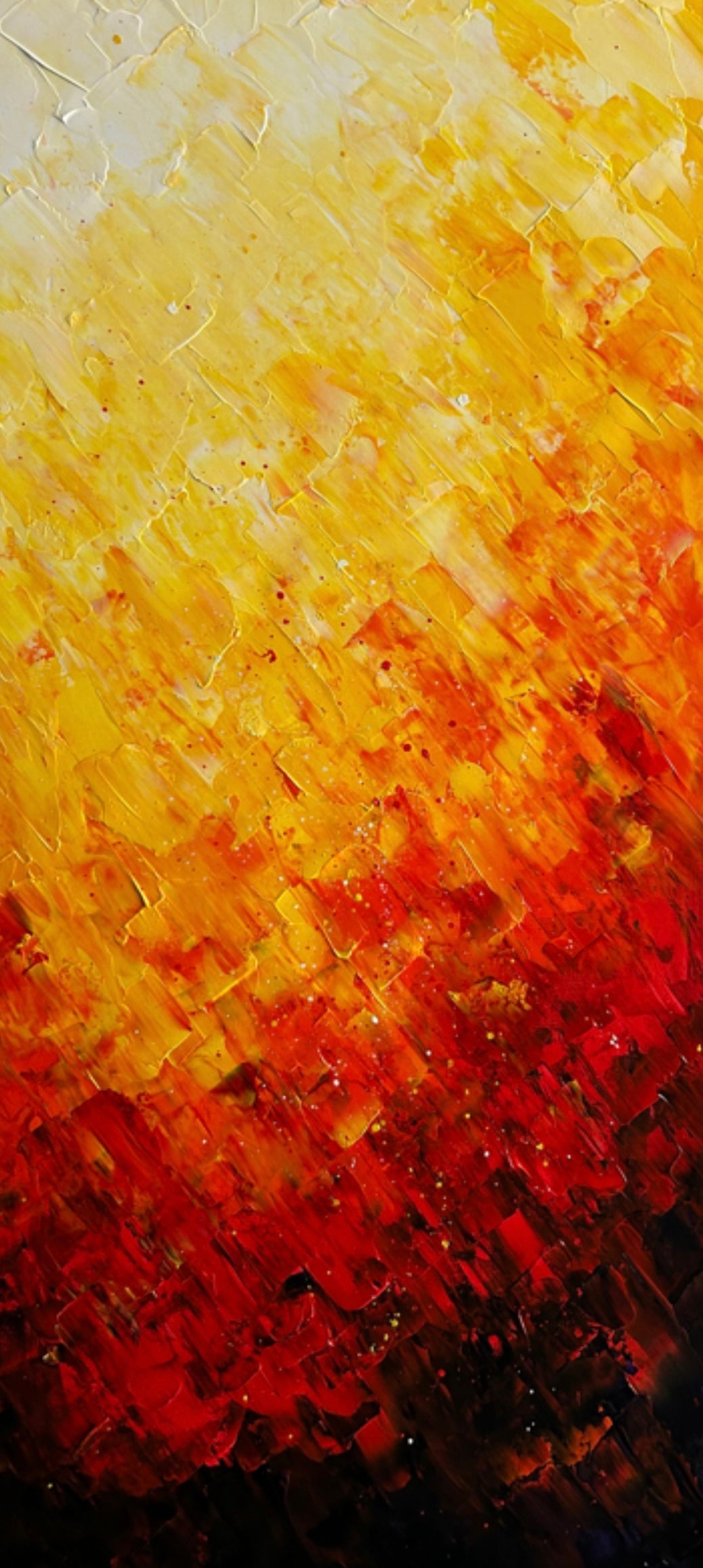 Fire - Energy and Transformation - Original (43x19")