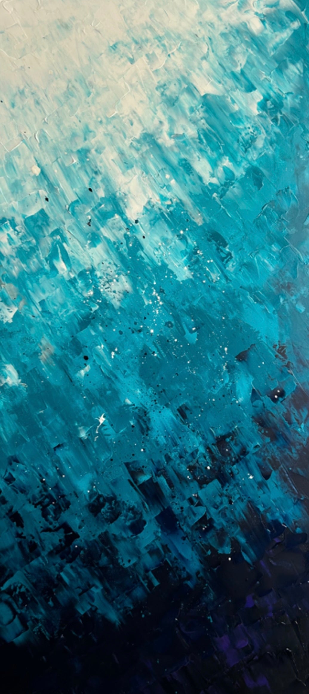 Water Element - Abundance and Fluidity Canvas Print (43x19")