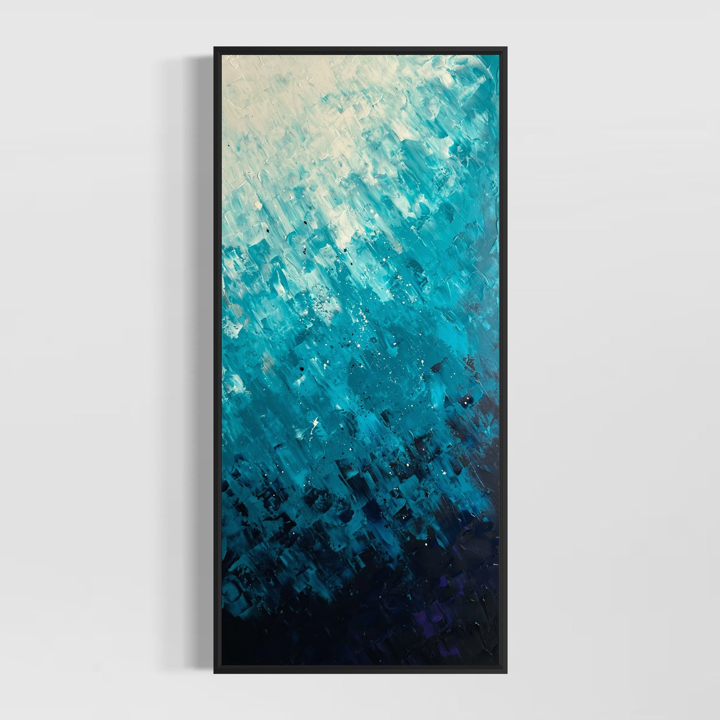 Water Element - Abundance and Fluidity Canvas Print (43x19")