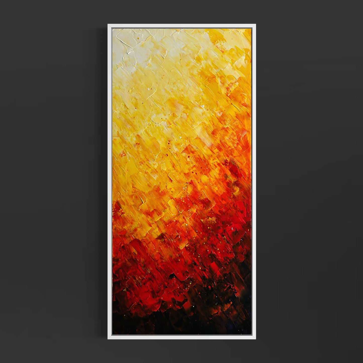 Fire - Energy and Transformation Canvas Prints (43x19")
