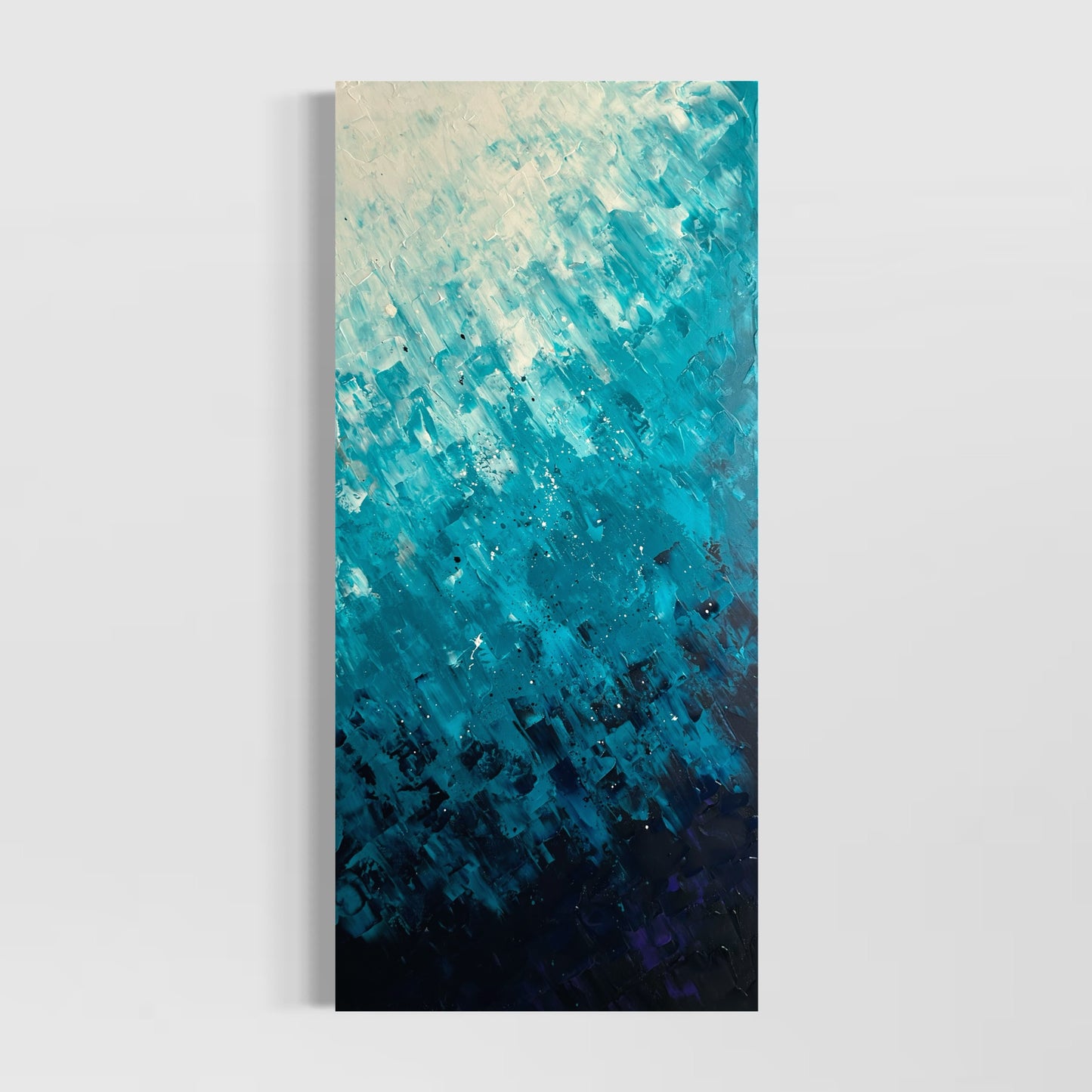 Water Element - Abundance and Fluidity Canvas Print (43x19")