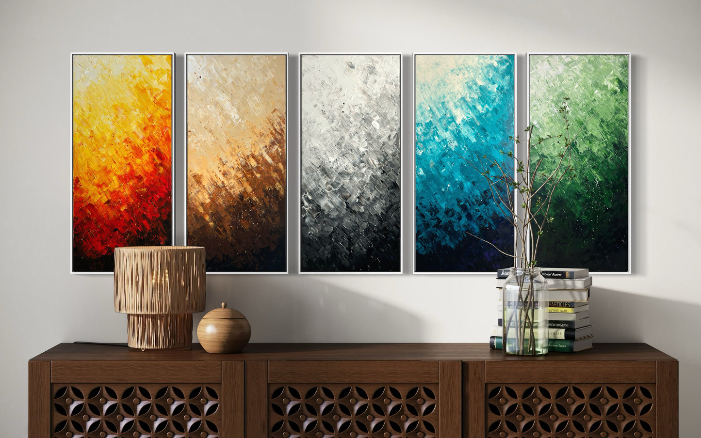 Element Minis Canvas Prints (Set of 5)