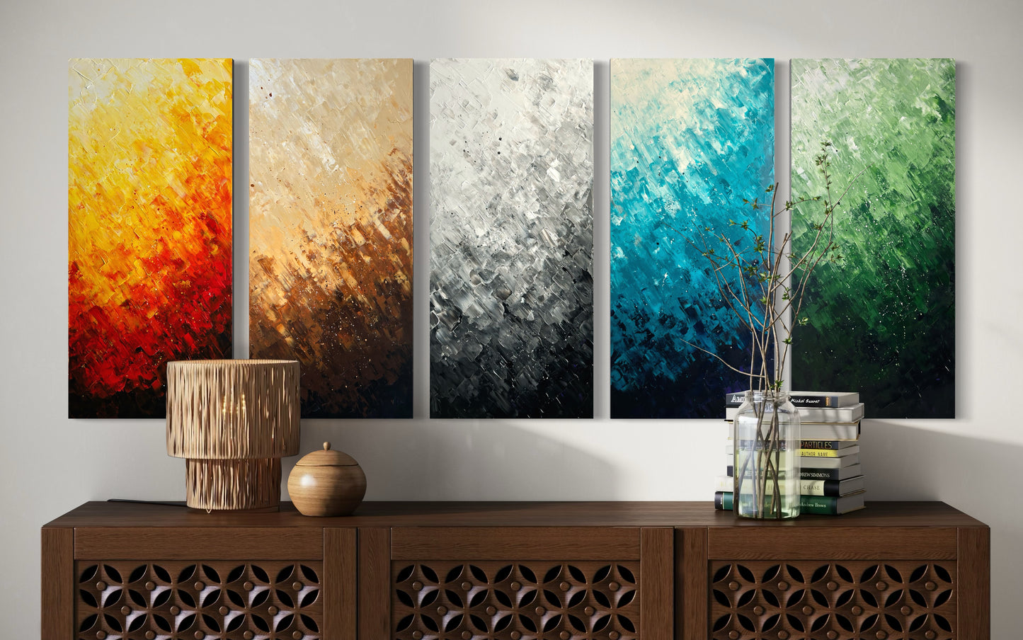 Element Minis Canvas Prints (Set of 5)