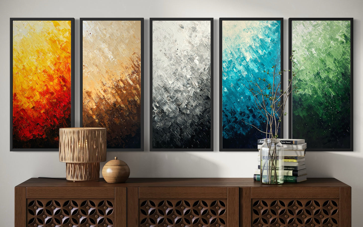 Element Minis Canvas Prints (Set of 5)