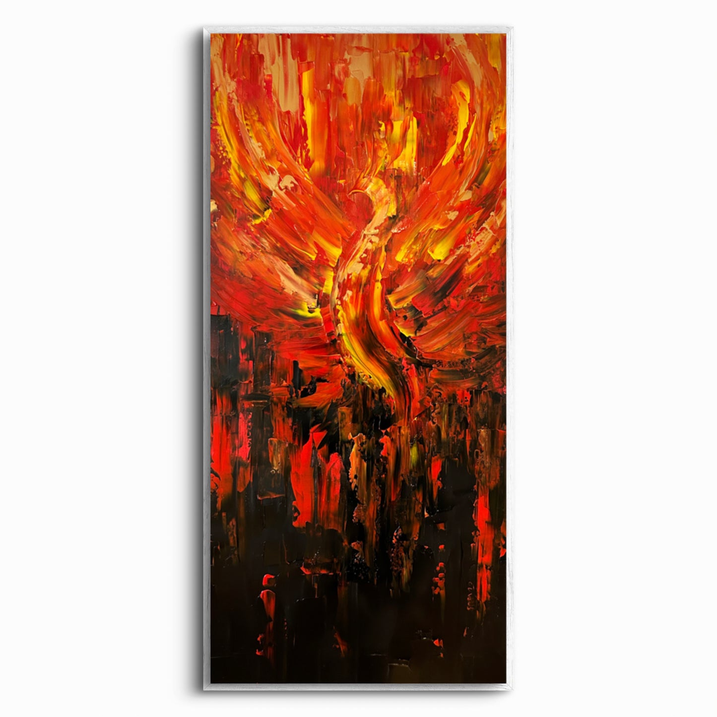 The Phoenix Rising Canvas Print (39x19")