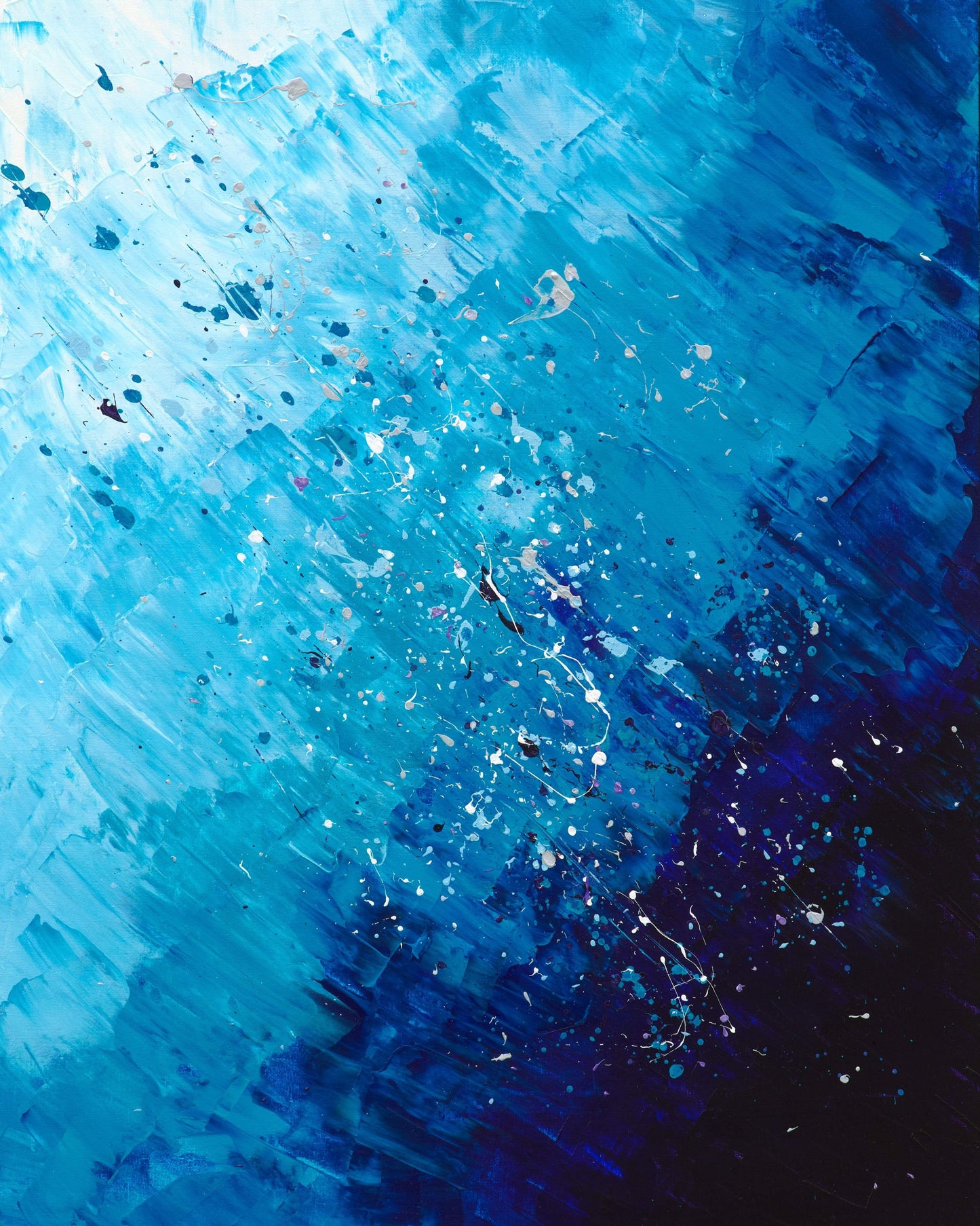 Into the Water Canvas Print (29x23")